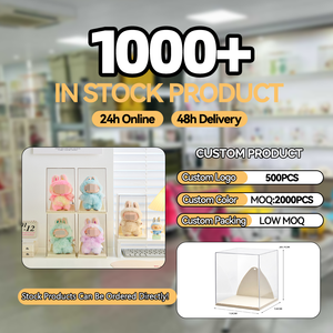 Bán Buôn Tùy Chỉnh Nhà Máy Trực Tiếp Hot Bán Vuông Stackable Búp Bê Lưu Trữ Tổ Chức Đồ Chơi Hình Hiển Thị Trường Hợp Cho Labubu - Product Image 6