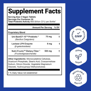 Complément Probiotique OEM ODM 900 Milliards pour Adultes : Santé <span class=keywords><strong>Digestive</strong></span>, Équilibre de la <span class=keywords><strong>Flore</strong></span> Intestinale, Soutien Immunitaire, Soulagement des Ballonnements - Product Image 2