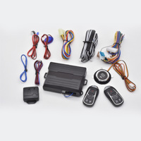 Pgst-système d'ouverture de voiture, bouton-poussoir pour contrôle de l'éclairage, 11 fonctions plus puissants, bouton-poussoir, démarreur à distance, alarme pci pour véhicule, sans clé
