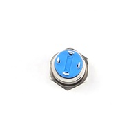 12-G10Y-N 12mm haut rond 1NO 2 Pin Position laiton Nickel momentané Mini On Off métal bouton poussoir interrupteur de verrouillage