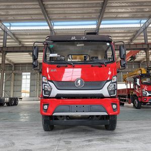 Camion-grue Shacman 4x2, 240 CV, 10 tonnes, flèche à 5 sections, véhicule de levage et de transport de matériaux de construction pour l'aménagement paysager municipal - Product Image 2
