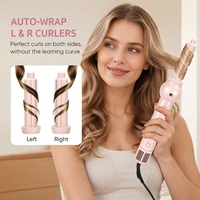 Sèche-cheveux multifonctionnel Salon Airstyler, brosse coiffante, sèche-cheveux à air, styler avec 6 embouts pour le coiffage des cheveux