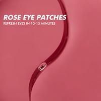 Patchs Hydrogel Éclaircissants Contour des Yeux à l'Extrait de Rose, Niacinamide et Acide Hyaluronique pour Cernes - Marque Blanche