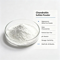 Sulfate de chondroïtine de sodium, sulfate de chondroïtine HALAL, CAS 9007-28-7, poudre de sulfate de chondroïtine