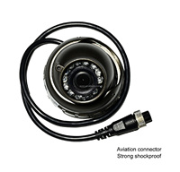 Kits de caméra DVR universels pour camions, véhicules, voitures, caméra avant et arrière, caméra DVR pour bus avec surveillance en direct