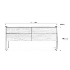 <span class=keywords><strong>Buffet</strong></span> moderne à miroir en bois brillant pour la maison et l'hôtel Salle à manger et salon Meubles - Product Image 6