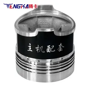 Single Cylinder Water Cooled Diesel Engine Parts Piston Pump 71mm 72mm 87.5mm 94mm 100mm Forged Piston