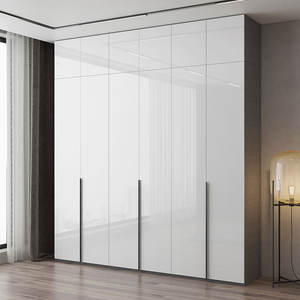 <span class=keywords><strong>Armoire</strong></span> de rangement moderne simple à porte plate avec support de coiffeuse <span class=keywords><strong>Armoire</strong></span> latérale <span class=keywords><strong>pour</strong></span> l'installation de l'entrée de la chambre à coucher - Product Image 1