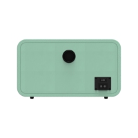 Haut-parleur encastrable rétro vert mini Hi-Fi pour une puissance de 50 W, compatible AirPlay, FM/USB/SD, avec télécommande, idéal pour les activités de plein air