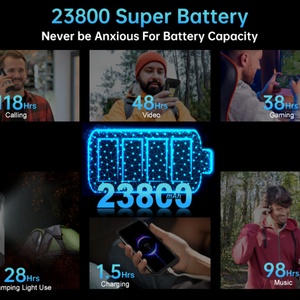 Teléfono Android 13 con 16+512 GB, 5G, 120 Hz, 6.78'', 23800 mAh, Wifi 6, Proyector DLP de 100 Lúmenes, Cámara IA de 200 MP, Teléfono Móvil 8849 Tank 3 Pro - Product Image 3