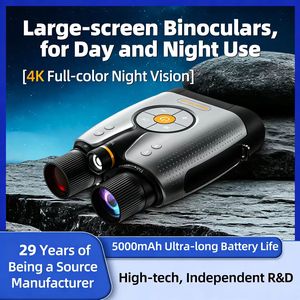 Binoculares de Visión Nocturna DS371 con WiFi 4K Real, 4 Niveles de IR, 5100mAh 20H en Espera, Telescopio Digital Infrarrojo para Caza al Aire Libre - Product Image 4