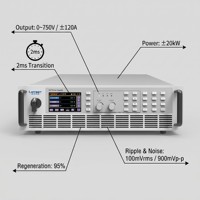Fuente de CC Bidireccional LOITEST PBS 2750-180L 30kW |   Simulador de Batería con Carga Regenerativa |   Interruptor de Fuente/Recepción sin Interrupciones |   750V