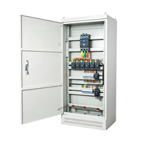 Armoire de distribution électrique triphasée à quatre fils entièrement assemblée sur mesure, panneau de distribution industriel multi-circuits