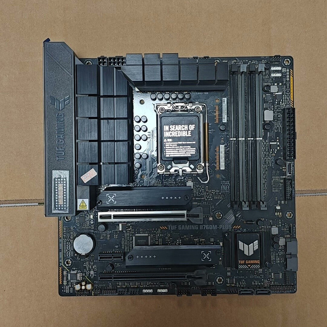 TUF Gaming B760M PLUS D5 Motherboard M-ATX DDR5 4-Channel SATA Supports 12th & 13th Gen LGA 1700 CPU Desktop 192GB