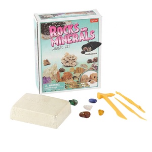 <span class=keywords><strong>Kit</strong></span> de minería de cristal Real de 5 piezas para niños, Juguetes De ciencia DIY para excavar piedras preciosas, minerales, geología, <span class=keywords><strong>Kit</strong></span> de excavación de rocas con gemas - Product Image 4