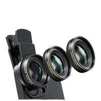 Objectif Macro W135MM 30-155MM pour Téléphone, Accessoires de Photographie de Bijoux et Ongles, Beauté, Anti-Distorsion 37MM