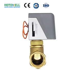 <span class=keywords><strong>Vanne</strong></span> d'eau <span class=keywords><strong>motorisée</strong></span> thermostatique à <span class=keywords><strong>3</strong></span> <span class=keywords><strong>voies</strong></span> Hotowell 24V 220V, actionneur électrique, vannes à boisseau sphérique en laiton - Product Image 6