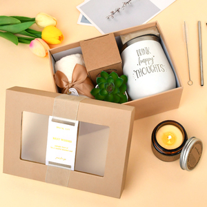 Nueva caja de regalo de lujo, vela personalizable, mejora pronto, Spa para mujeres, juego de regalo para el día de la madre - Product Image 6