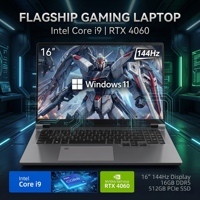 Ordinateur portable de jeu 16 pouces Intel Core i9-13900H RTX 4060 DDR5 – Vente en gros, OEM, ODM – Prêt pour l'exportation mondiale