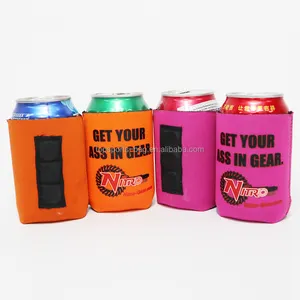 Cooler Coolie Custom Logo Magnetic Can Cooler Insulated Neoprene Magnet Beer Can Coolie