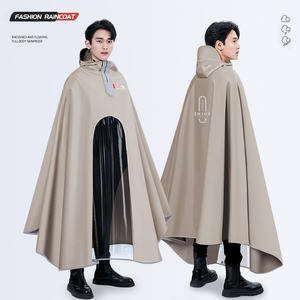 Oxford Tissu Longue Pluie pour <span class=keywords><strong>Poncho</strong></span> Coupe-Vent Imperméable Couverture De Voiture Bande Réfléchissante Logo Personnalisable Adulte Imperméable - Product Image 6