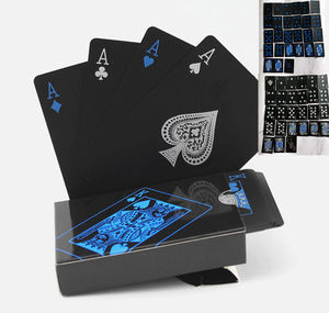 Custom Logo Us Paper Plastic PVC Waterproof Poker Deck Blank Sublimation Playing Cards