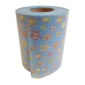 Hydrophobic Brushed frontal tape for China manufacturer diaper raw material