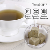 Cubes de sucre aromatisés aux fleurs et aux fruits, poudre de boisson instantanée comestible, bombes de thé, boisson à marque privée, personnalisable et de qualité supérieure