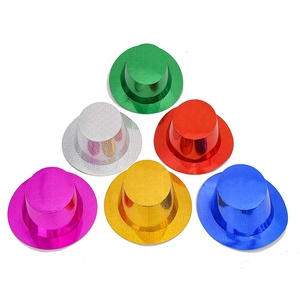 SOLPOP 2027 Artículos para Fiesta de Nochevieja, Sombreros de Papel con Brillantina, Sombrero Fedora Navideño para Fotos de Fiesta, Accesorios Familiares - Product Image 5