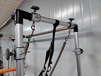 Reformer de Pilates en bois d'érable renforcé avec ressorts allemands pour studio de Pilates et entraînement de stabilité du tronc