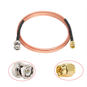 SMA Nam để BNC Nam RF cáp đồng trục 50ohm SMA để BNC rg316 Jumper cáp cho ăng-ten ham đài phát thanh không dây Lan thiết bị - Product Image 4