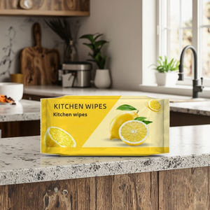 Lingettes de nettoyage de hotte de cuisine aux herbes personnalisées OEM dissolvant de graisse puissant jetable élargi épaissi solide - Product Image 2