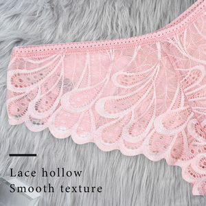 กางเกงในลูกไม้ผู้หญิงแบบ Thong เซ็กซี่เย้ายวน ลายพิเศษ โปร่งแสง เอวต่ำ - Product Image 5