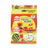 Baiser Beauté Creative Vegan Pastèque Masque Facial Essence Naturelle Nourrissant Humidité Peau Fruit Essence Masque Visage pour Toutes Les Peaux