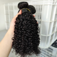 70g/pce Cheveux Humains Vierges Bruts Raides Crépus Naturels Alignés avec Cuticules Remy Vison Brésiliens Péruviens Indiens à Tisser en Lots