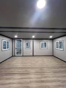 Nouvelle Conception Maison Conteneur Préfabriquée Extensible 20Ft 40Ft pour Extérieur avec Salle de Bain, Construction Immobilière - Product Image 6