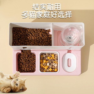 Distributeur d'eau automatique pour animaux de compagnie, style maison, pour chats et chiens, tout-en-un, fournitures pour animaux personnalisées. - Product Image 4