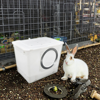 Nid de lapin Offre Spéciale nouvel état en plastique dur conception Chine Cage pour animaux du fabricant pour la naissance de bébé lapin