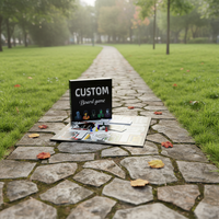 Juego de Mesa de Detectives Personalizado, OEM ODM, Cartón Personalizable, Impresión a Todo Color, Caja de Regalo, Cartón Gris de 1200g, Papel de Arte de 157g