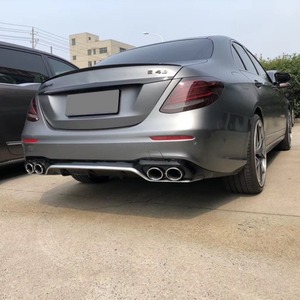 Mercedes-Benz E-Class W213 Rear Diffuser Exhaust Tip 50mm Stainless Steel Tailpipe Modification Kit - Product Image 3