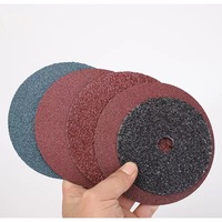 Disques abrasifs en fibre de résine de haute qualité, grain 36, 115 mm x 7/8 po, trou traversant, à dos en fibre d'alumine-zircone, disques de coupe moyens OEM
