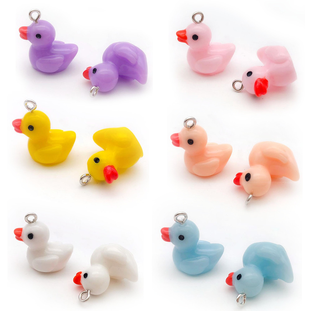 Serie mixta de 12 patos de resina - 12,2 g - SN153