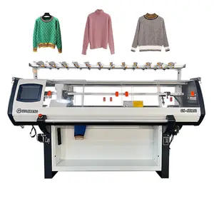 Single System Automatic Fully Jacquard Flat Sweater Knitting Machine Price