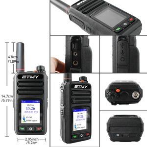 Radio PTT POC global Avalier 4G de largo alcance (5000 km) con pantalla ETMY ET-C65 - Product Image 6