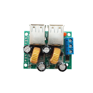 บอร์ดแปลงแหล่งจ่ายไฟฟ้า OKY3508-5 DC 12V 24V 40V ถึง5V 5A 4พอร์ต USB 4พอร์ต A5268 - Product Image 2