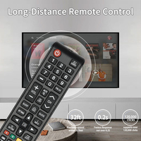 Mando a distancia para Samsung Smart TV N5300 NU6900 NU7100 NU7300 UN32N5300 UN40NU7100 UN43N5300 U
