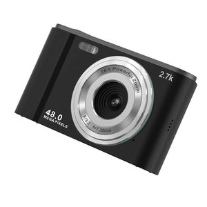กล้องดิจิตอลแบบพกพา ถ่ายวิดีโอ Full HD 4K พร้อมไฟ LED เติมแสง 16x ระบบกันสั่นอิเล็กทรอนิกส์ แบตเตอรี่แบบชาร์จได้ หน้าจอ 2-3 นิ้ว - Product Image 1