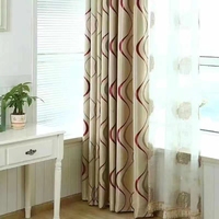 Tissus jacquard occultants pour rideaux, matières premières textiles de maison