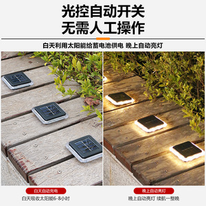 Luz solar LED para jardín, exterior, impermeable IP65, para patio y caminos. - Product Image 4