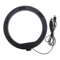 RL10-55Y Audio Pro akurasi, lampu Led 10 inci, lampu cincin Video dengan dudukan Tripod dan penahan ponsel
